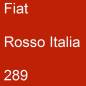 Preview: Fiat, Rosso Italia, 289.